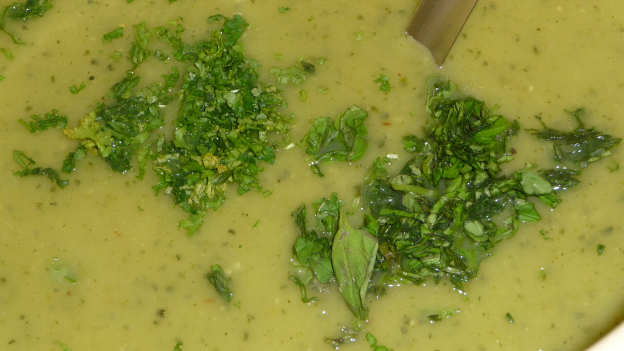 Griekse courgettesoep (Kolotithosoupa) — foto 4