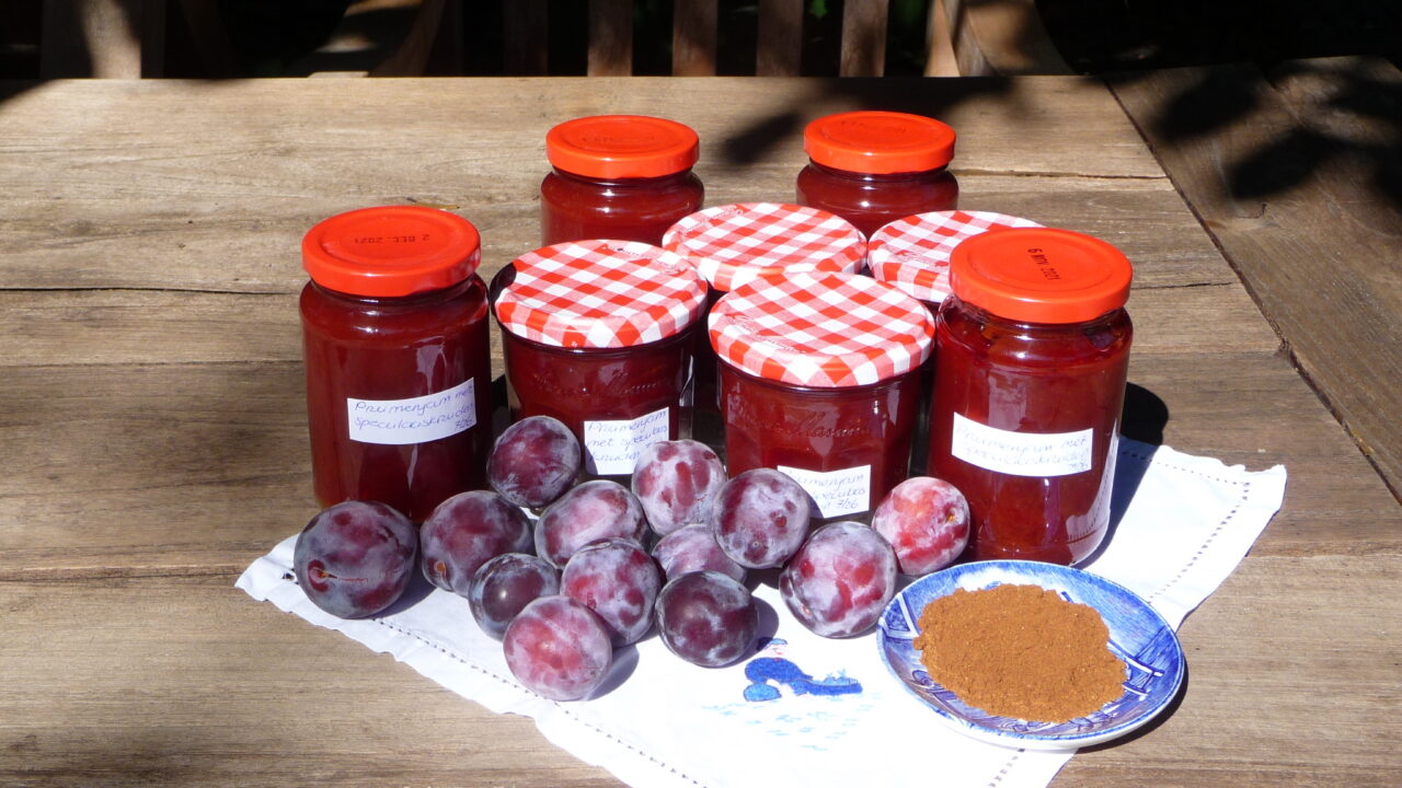 Pruimenjam met speculaaskruiden — foto 1