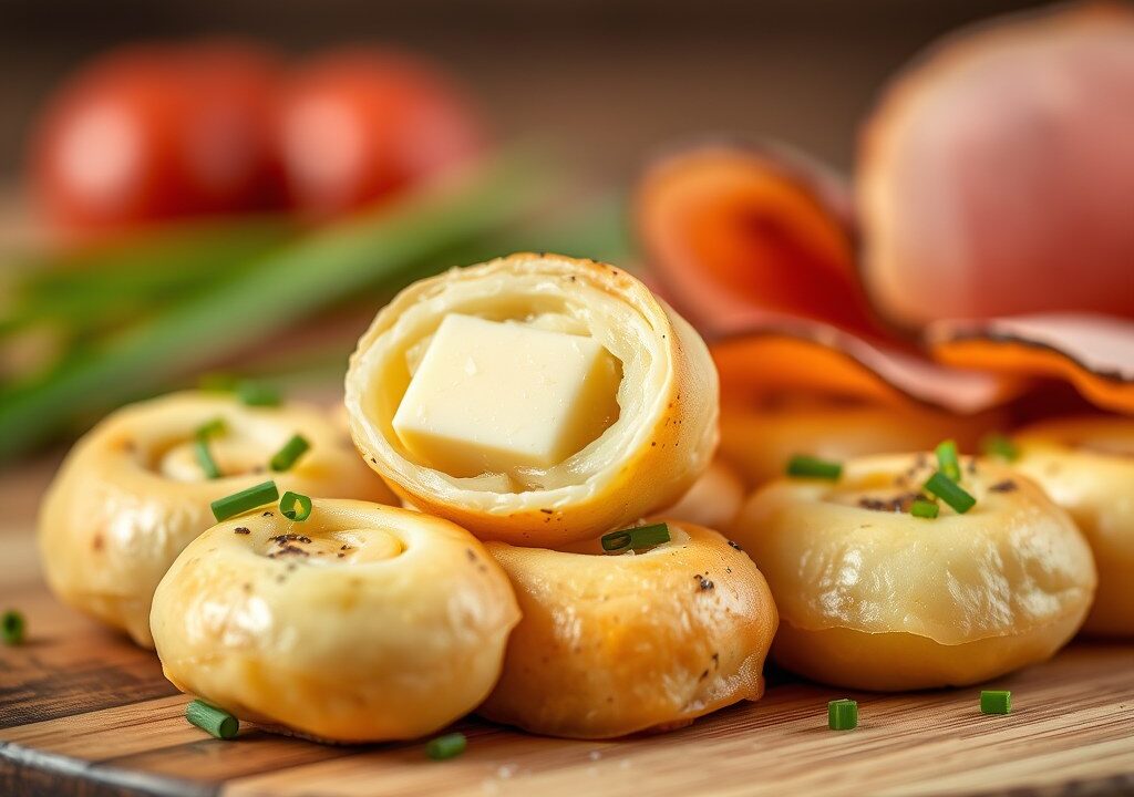 Aardappel rolletjes — AI-gegenereerde illustratie