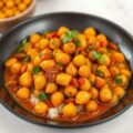 Aardappelcurry met kikkererwten