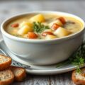 Aardappelsoep met rookworst