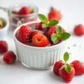 Aardbeien-frambozen jam