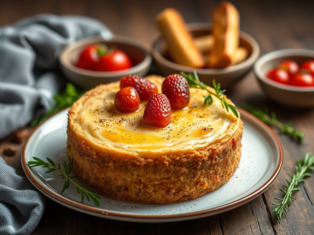 Aardbeiencakerol, AI-gegenereerde illustratie