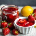Aardbeiencompote/jam