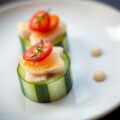 Amuse trio van vis