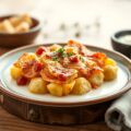 Andijvie-ovenschotel met chorizo
