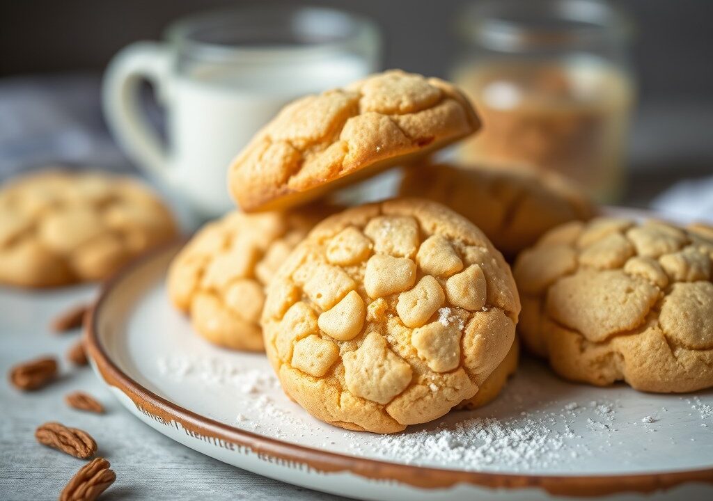 Anzac Biscuits — AI-gegenereerde illustratie