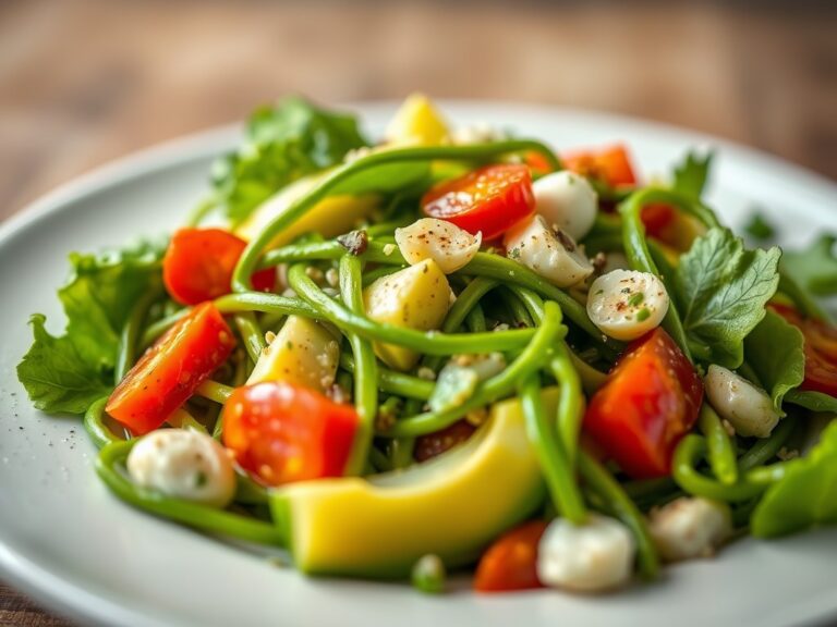 Asperge-avocado salade