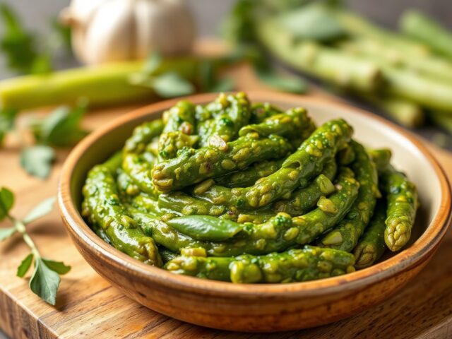 Asperge Pesto — AI-gegenereerde illustratie