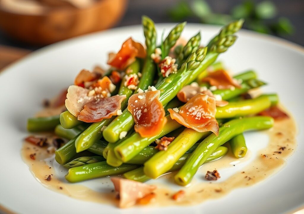 Asperges Difficiles de Luxe — AI-gegenereerde illustratie