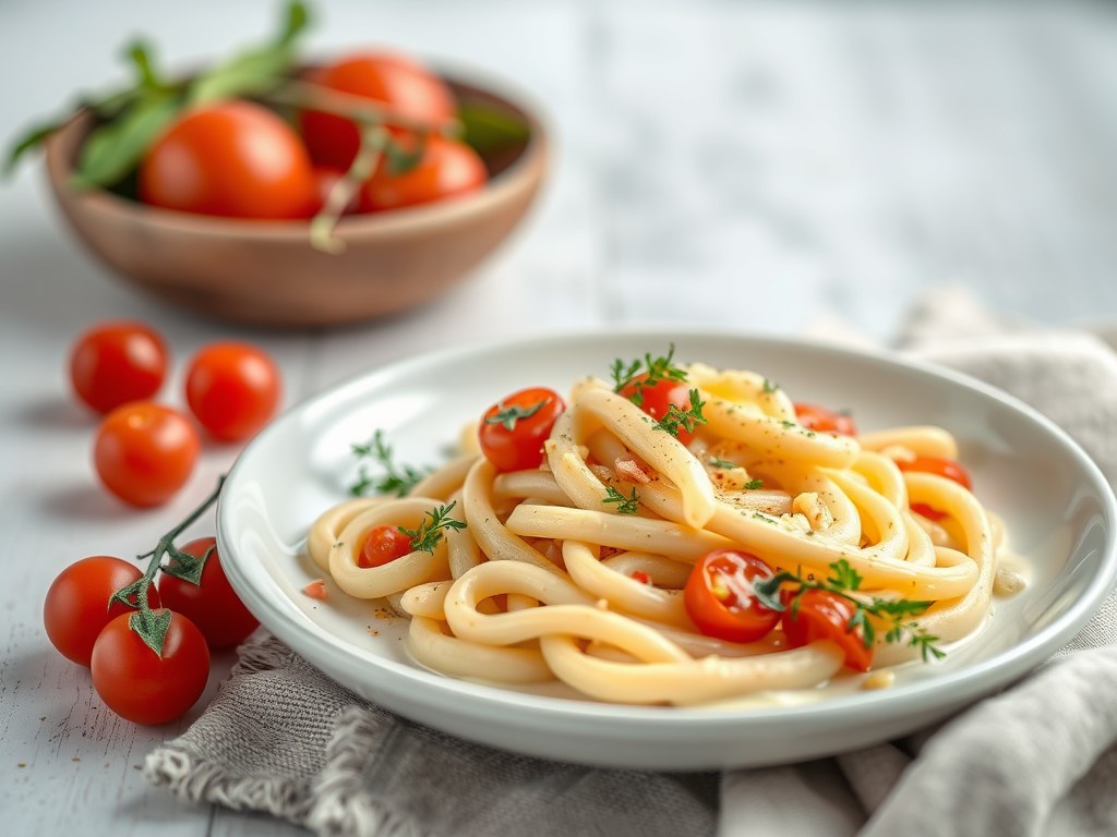 Asperges met Rivierkreeftenstaartjes, AI-gegenereerde illustratie