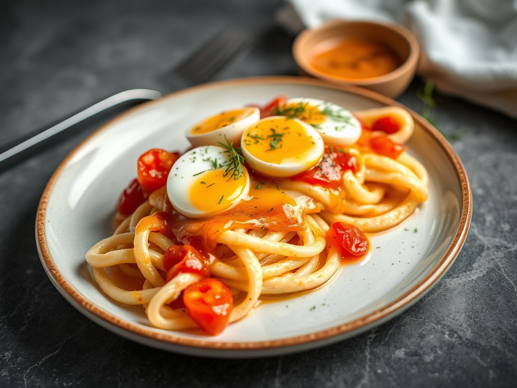 Asperges met weer een andere saus, AI-gegenereerde illustratie