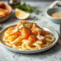 Asperges met zalm en dijonnaisesaus
