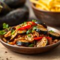Aubergine Birma Stijl
