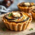 Aubergine Quiche in een Paté Brisée