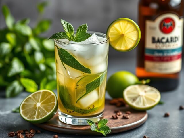Authentieke Mojito — AI-gegenereerde illustratie