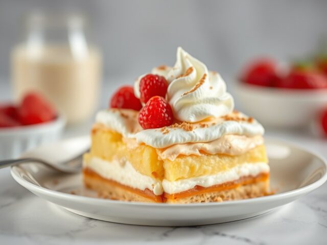 Baked Alaska — AI-gegenereerde illustratie
