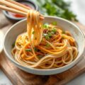 Bami met Sesam – Katjang Saus