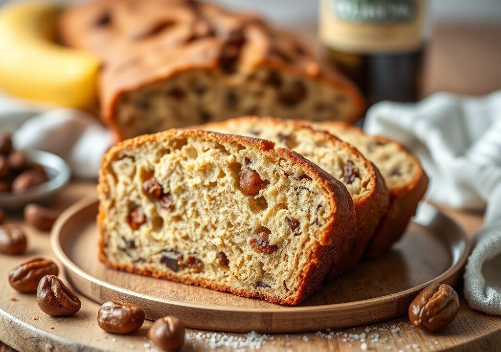 Bananenbrood — AI-gegenereerde illustratie