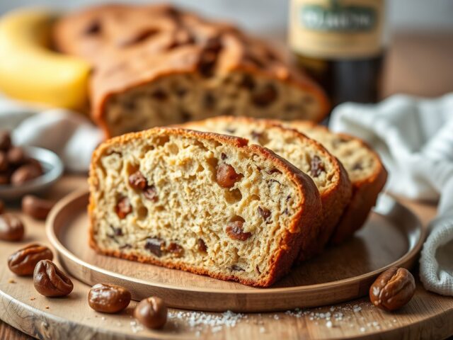 Bananenbrood — AI-gegenereerde illustratie
