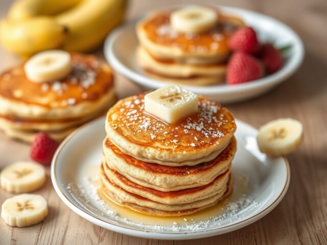 Bananencakes — AI-gegenereerde illustratie