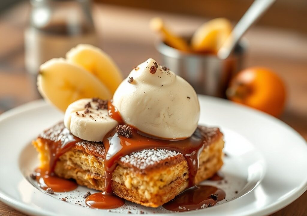 Bananensplit alla monique — AI-gegenereerde illustratie