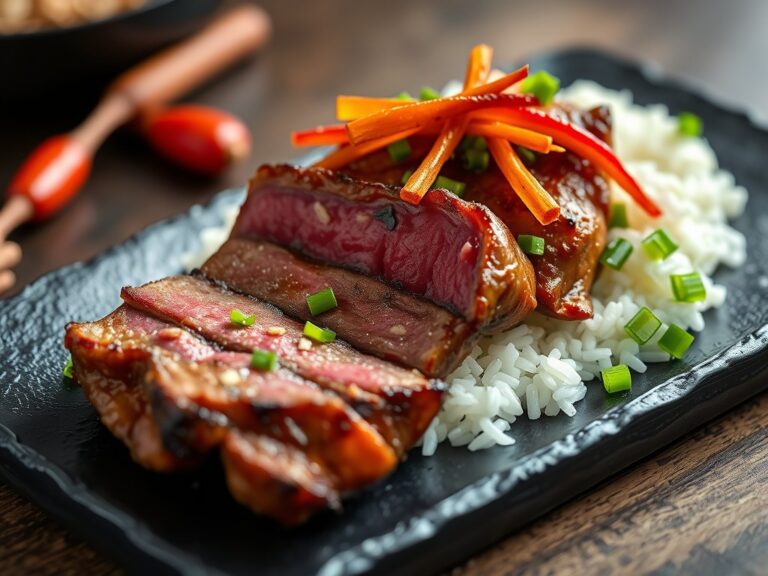 Bavette uit de Wok — AI-gegenereerde illustratie