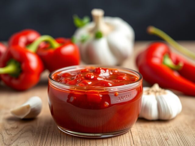 Bbq-saus — AI-gegenereerde illustratie