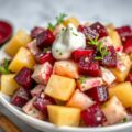 Bieten-haring-aardappelsalade