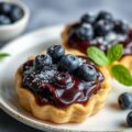 Blauwe bessen ontbijtkoekjes