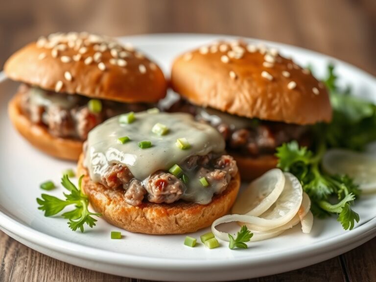 Blue burgertjes — AI-gegenereerde illustratie