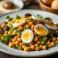Bombay salade met mini-asperges
