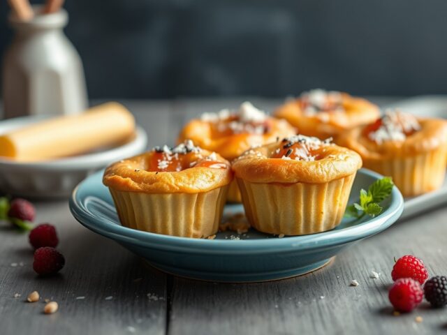 Borrelhapjes recept pasteitjes Jamaicaans — AI-gegenereerde illustratie