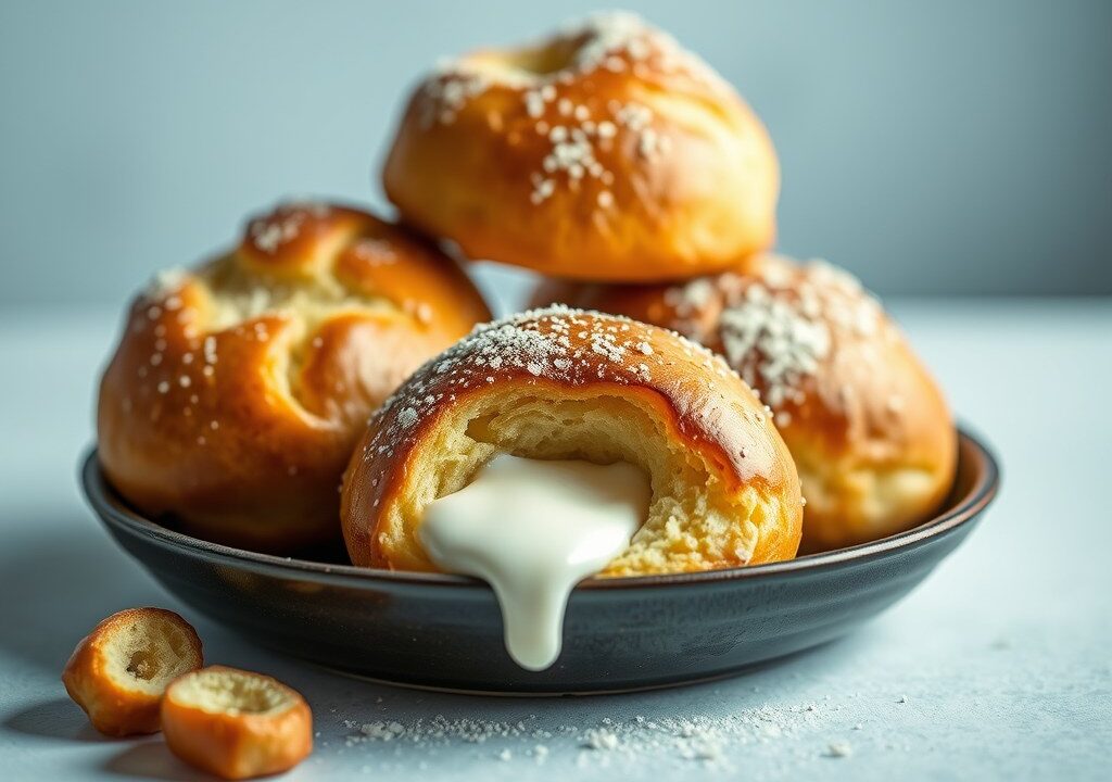 Brioches — AI-gegenereerde illustratie