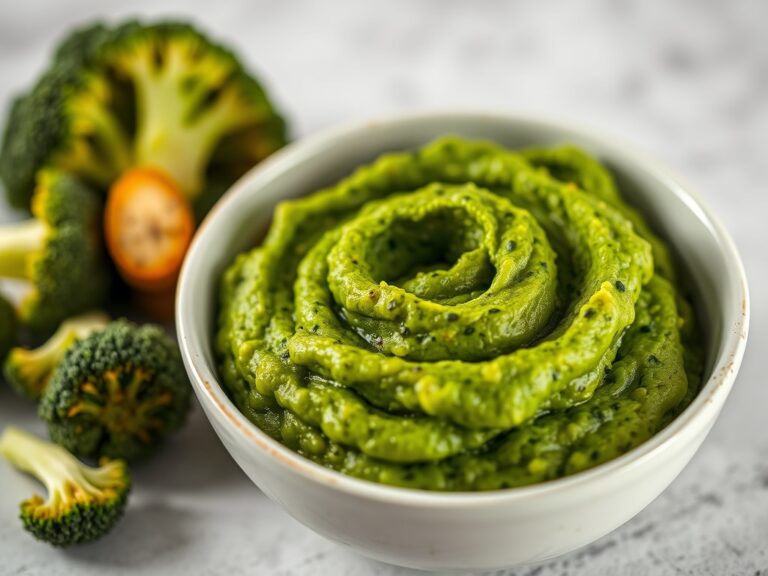 Broccolipuree puur