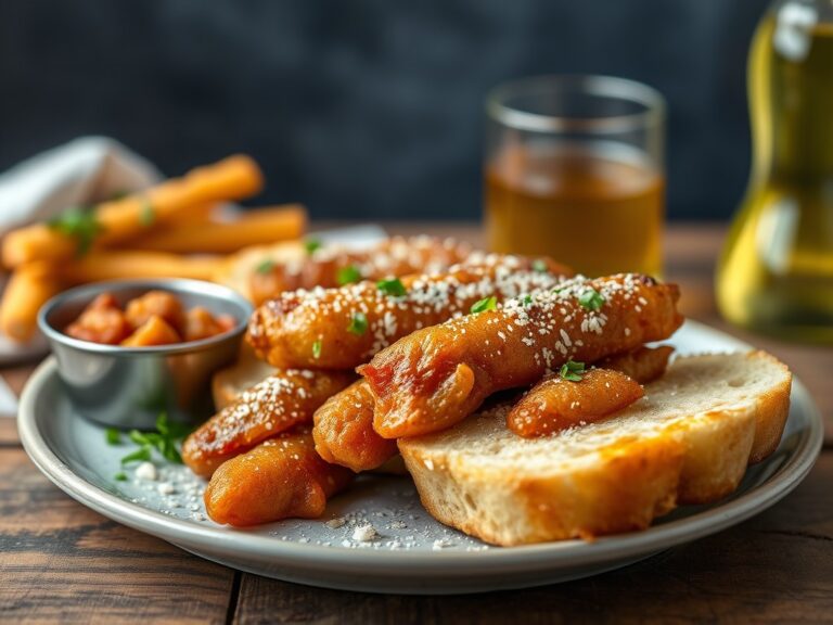 Broodje frikandel anders — AI-gegenereerde illustratie
