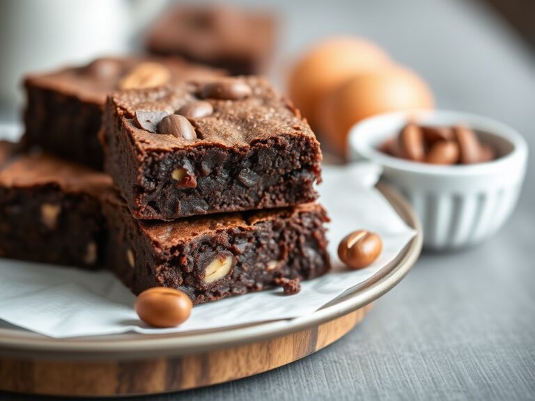 Brownies — AI-gegenereerde illustratie