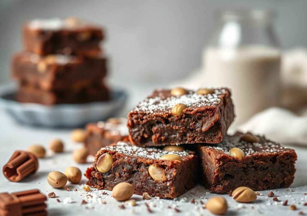 Brownies met Sinaasappelaroma — AI-gegenereerde illustratie