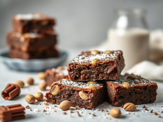 Brownies met Sinaasappelaroma — AI-gegenereerde illustratie