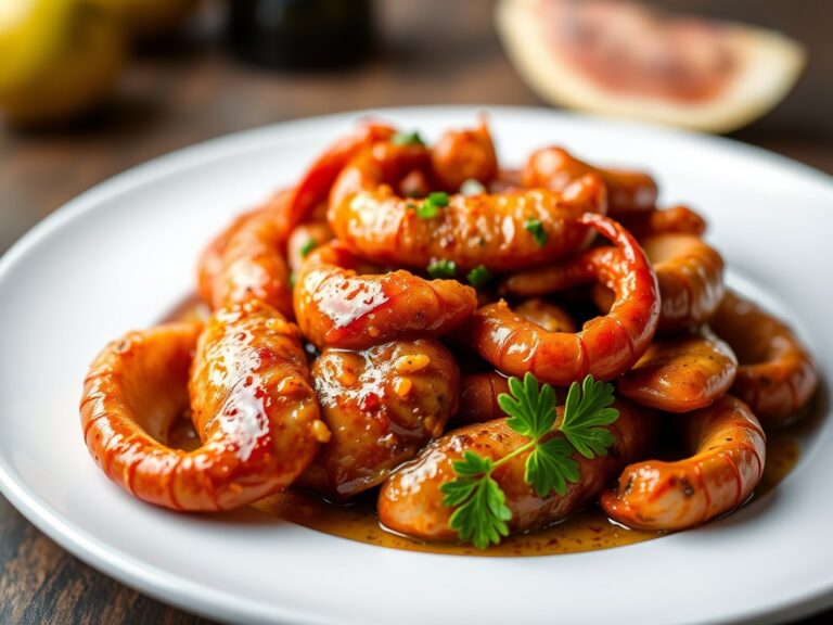 Calamares en adobo (gemarineerd) — AI-gegenereerde illustratie