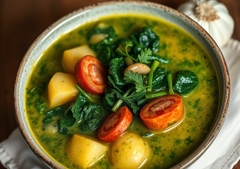 Caldo verde — AI-gegenereerde illustratie