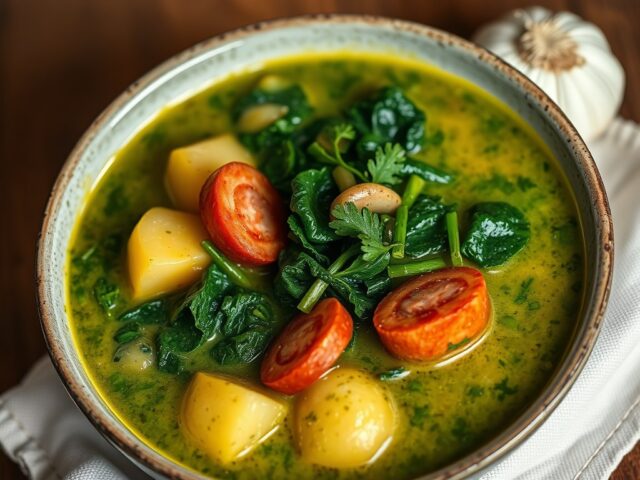 Caldo verde — AI-gegenereerde illustratie