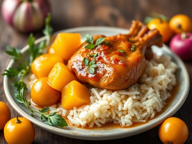 Canard aux Kumquats — AI-gegenereerde illustratie