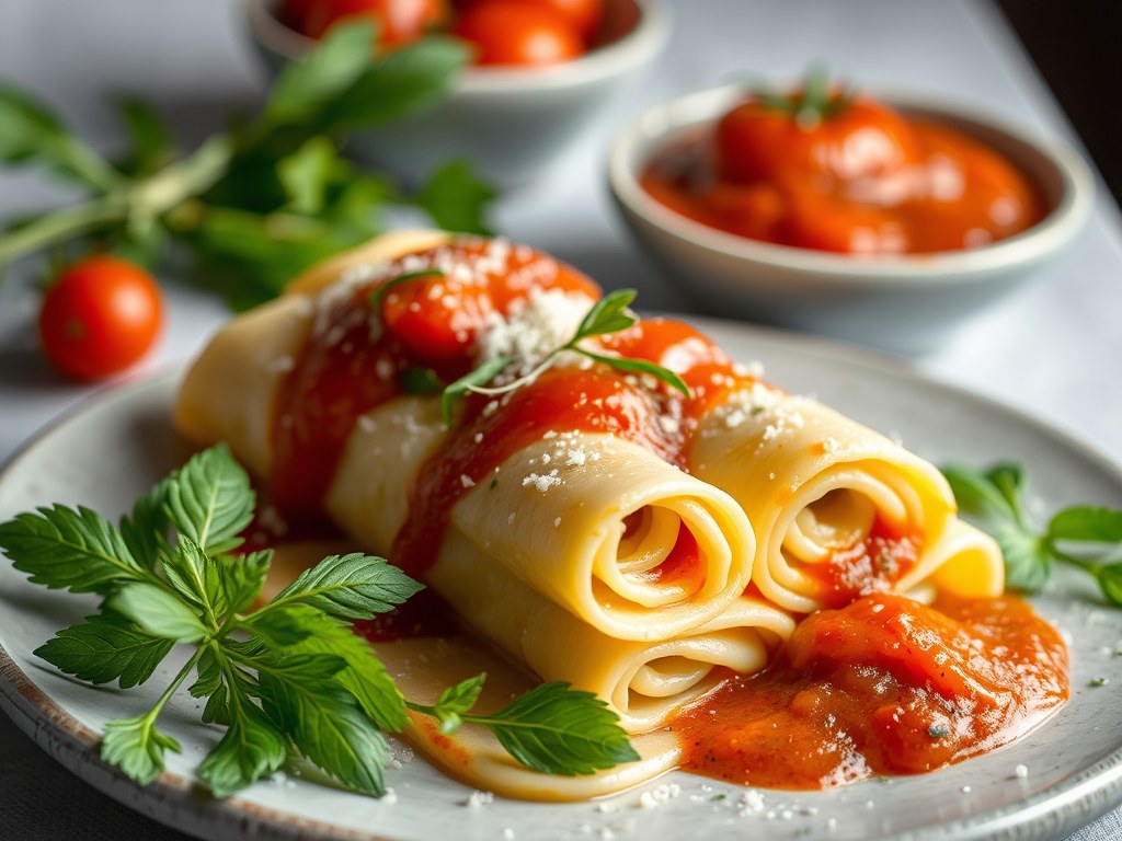 Cannelloni, AI-gegenereerde illustratie