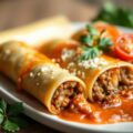 Cannelloni met gehakt en kaas van bij ons