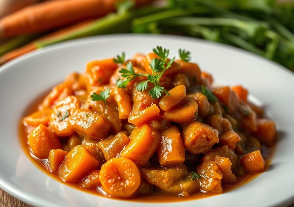 Carbonade op de Manier van l ‘Esterhazy, AI-gegenereerde illustratie