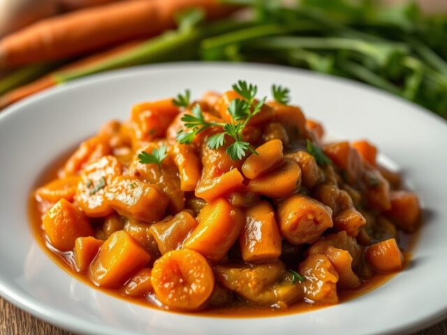 Carbonade op de Manier van l ‘Esterhazy — AI-gegenereerde illustratie