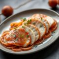 Carpaccio van kipfilet