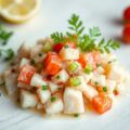 Ceviche van Coquilles Saint Jacques