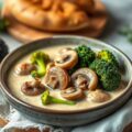 Champignon-Broccoliesoep